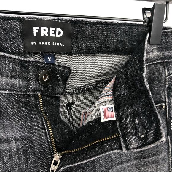 FRED SEGAL Perfect Skinny Jean Washed Black 24 - Picture 6 of 10